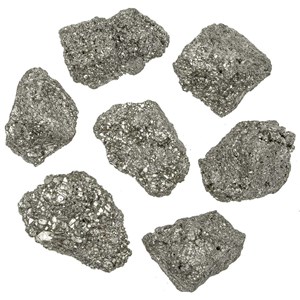 Pyrite brute - 3 à 5 cm - lot de 2